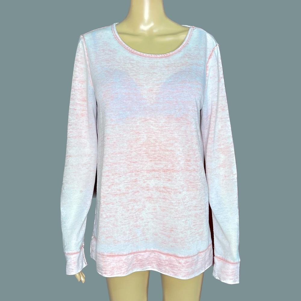Jane and Delancey Burnout Knit Top Size Medium